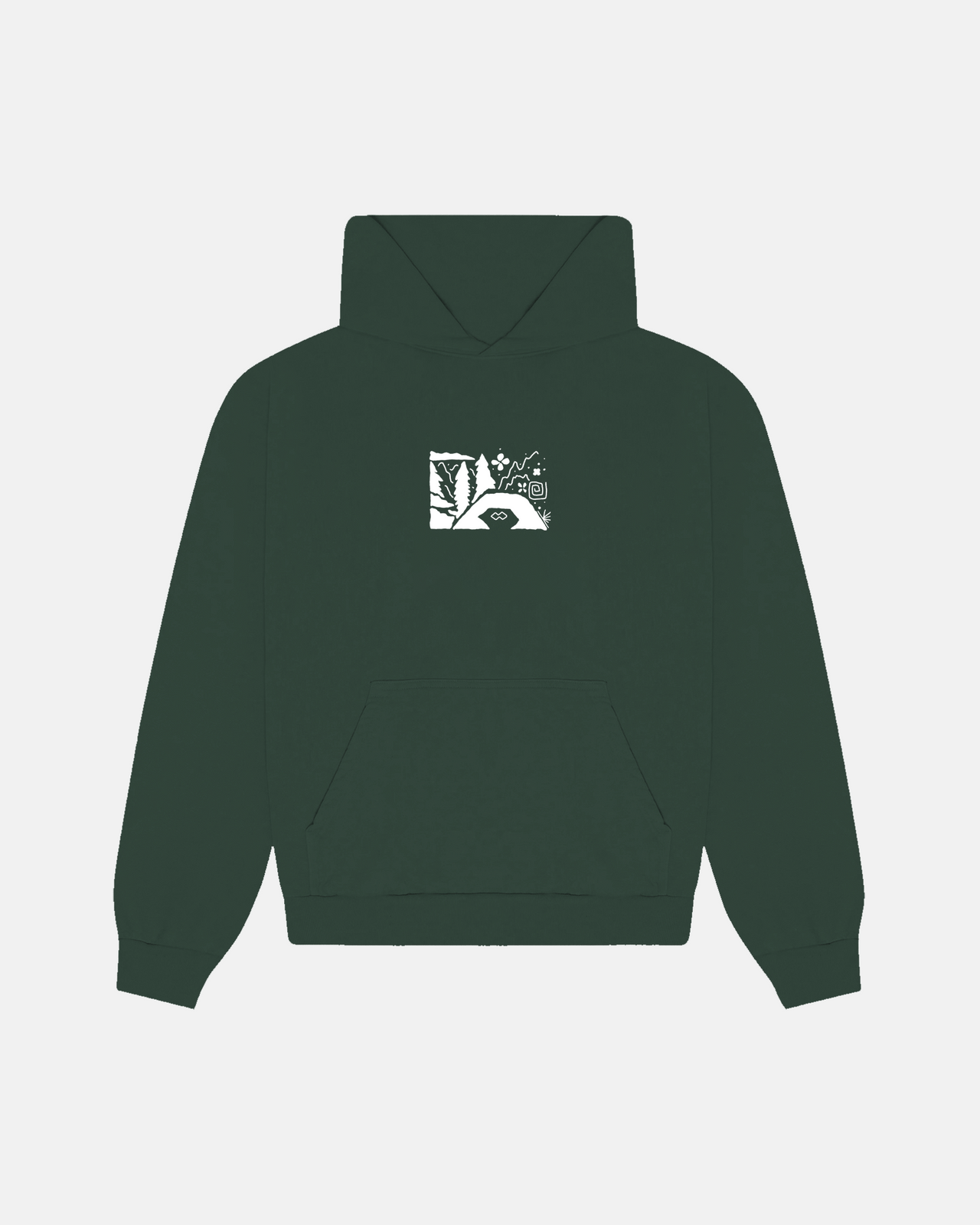 Caverns 2024 Green Hoodie