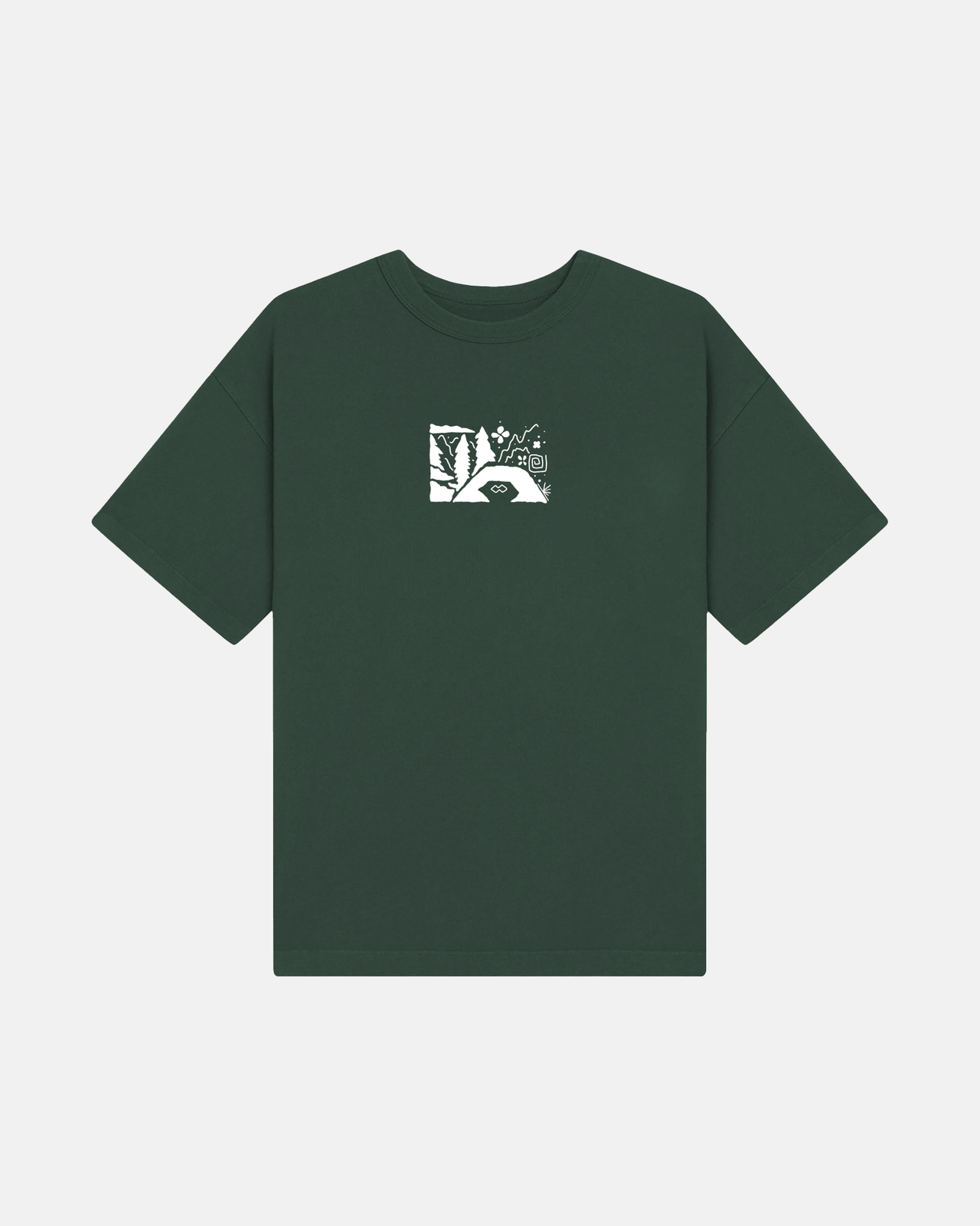 Caverns 2024 Green Tee