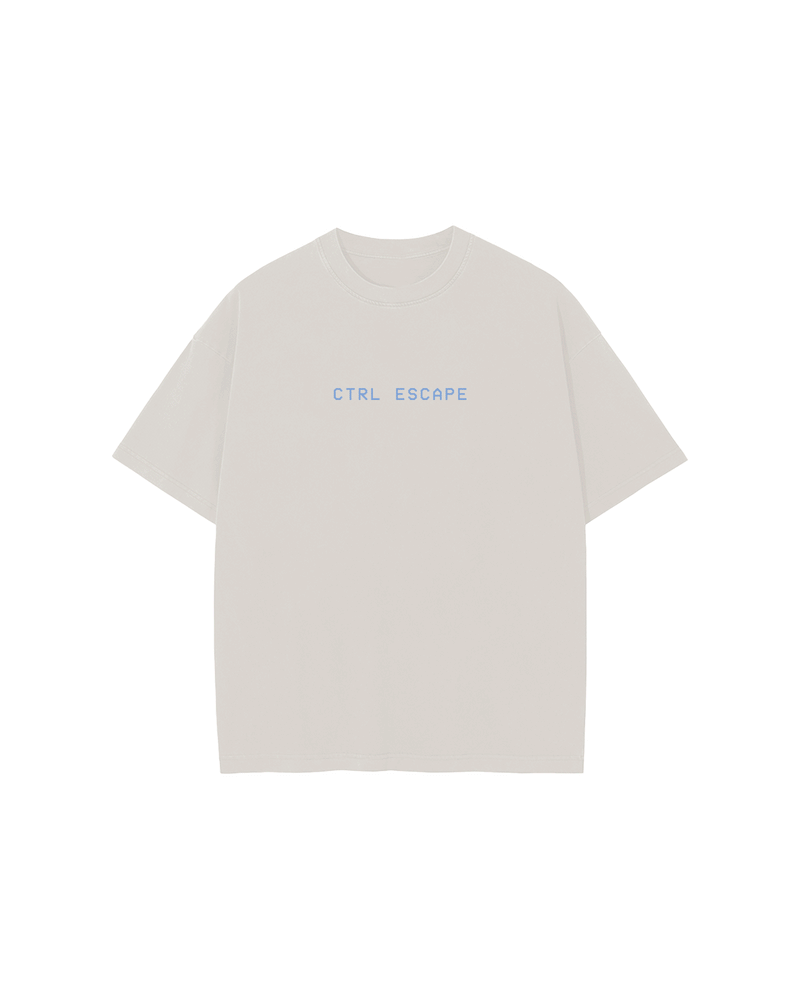 CTRL ESCAPE (Cream) Tee