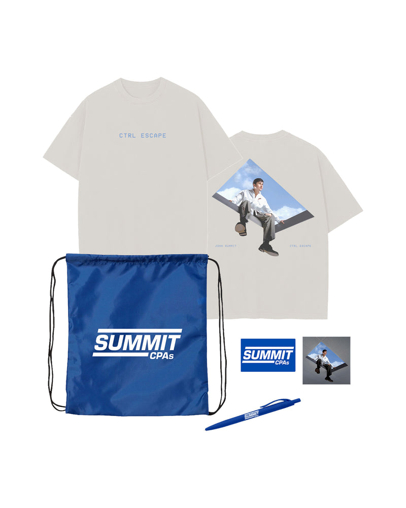 CTRL ESCAPE Bundle (Cream Tee)