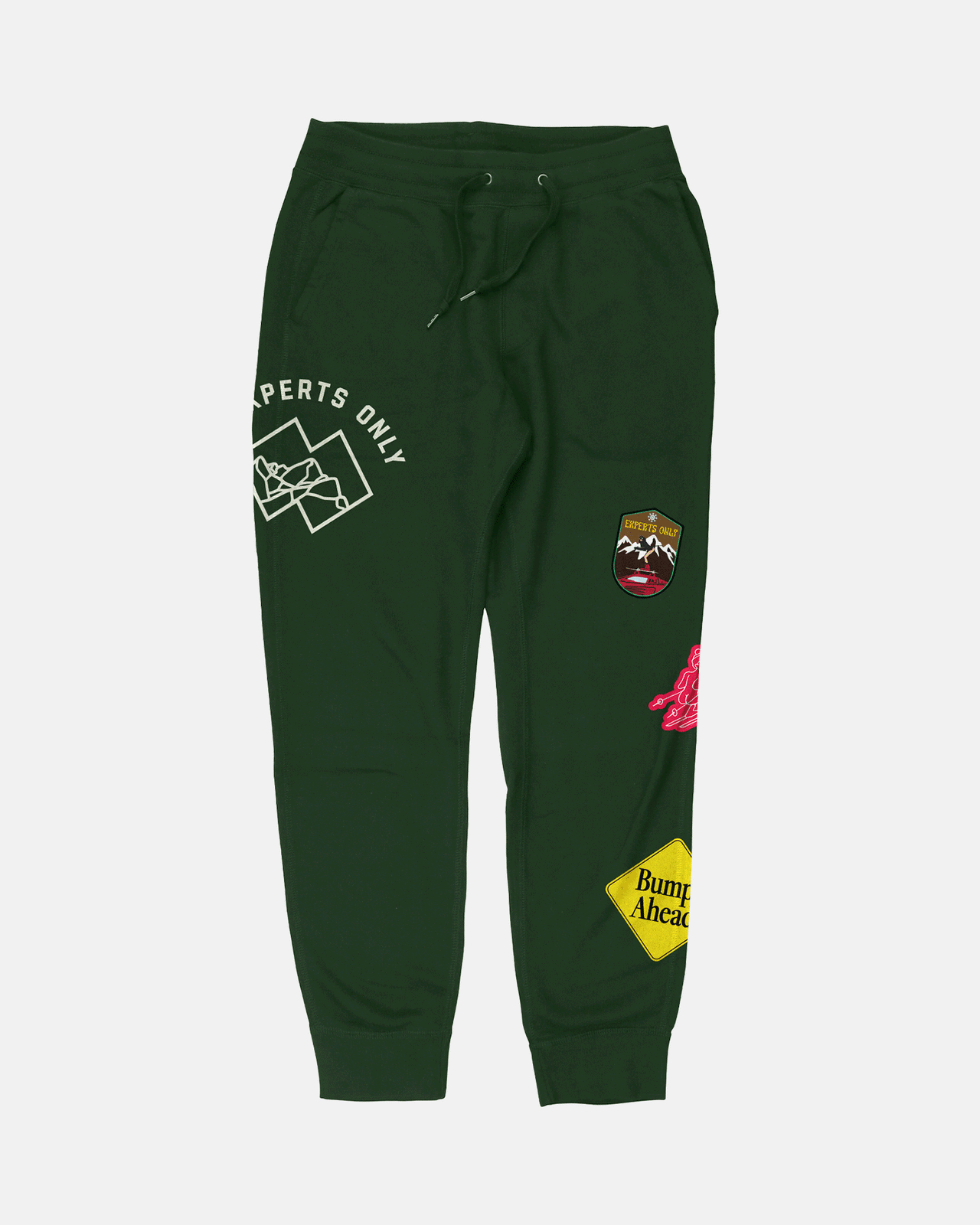 Experts Only Green Ski Pants