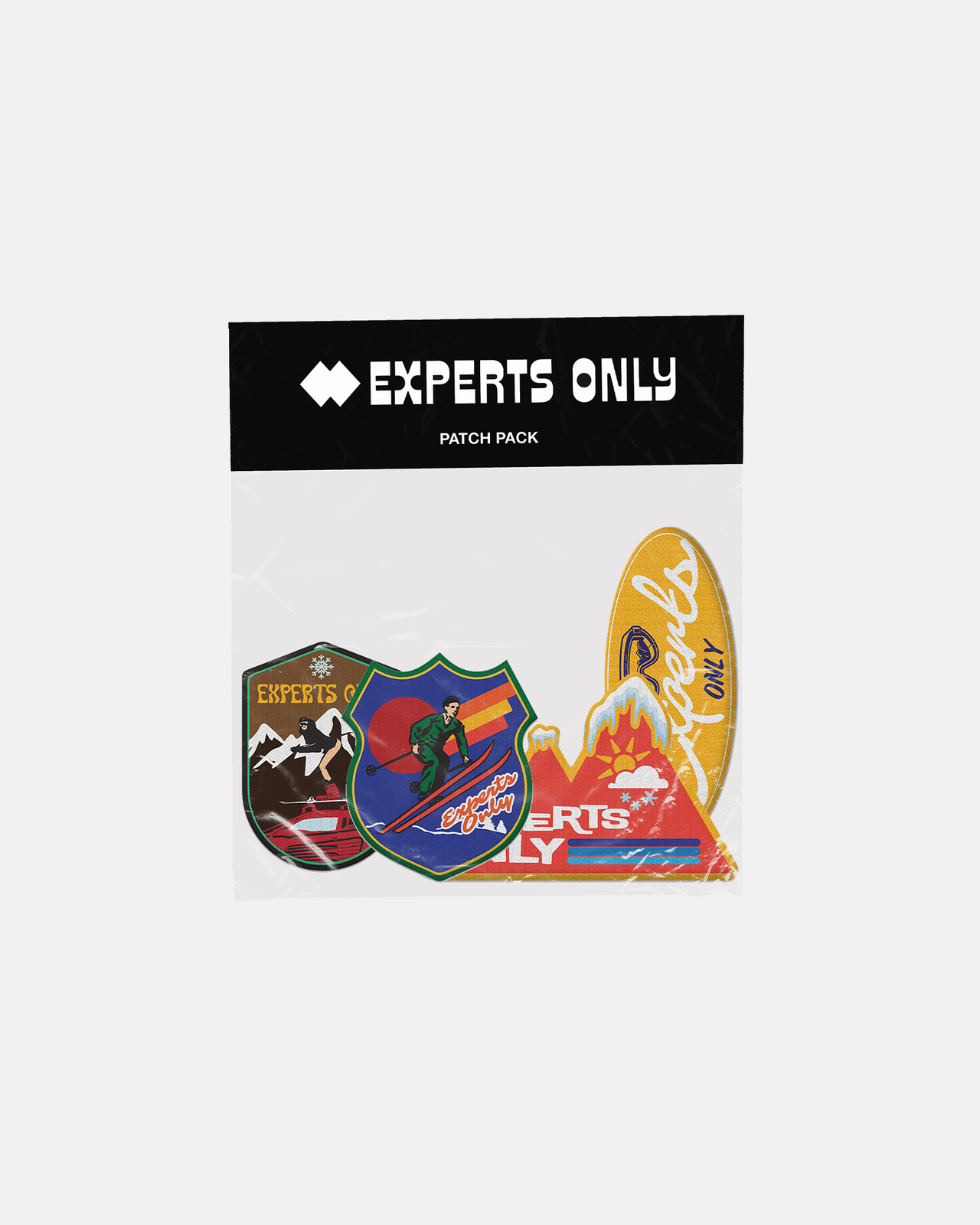 Experts Only Ski Patch Pack