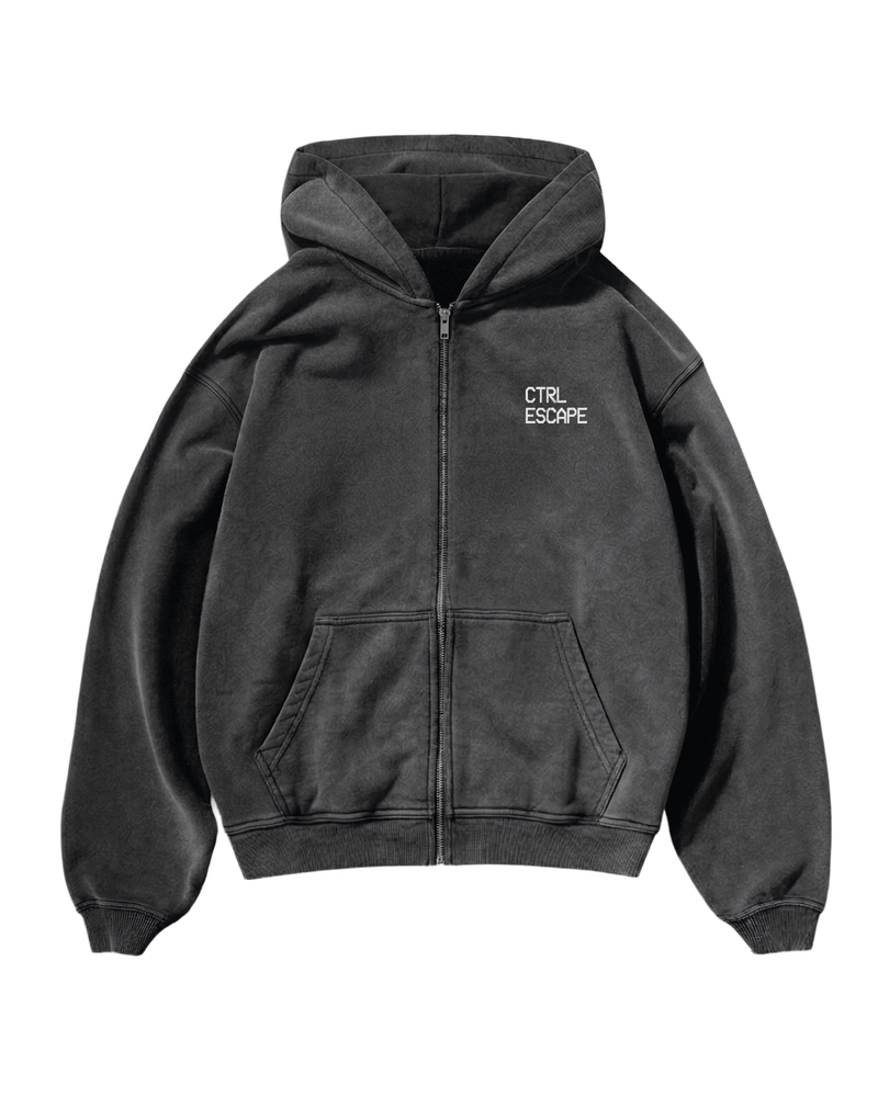 CTRL ESCAPE Zip Up