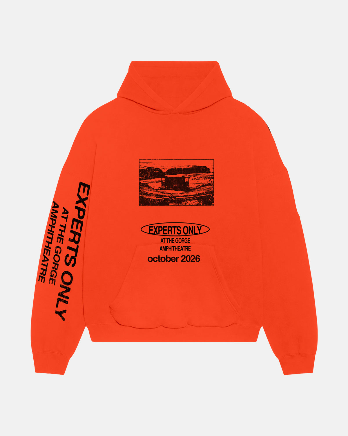 EO Gorge Orange Hoodie