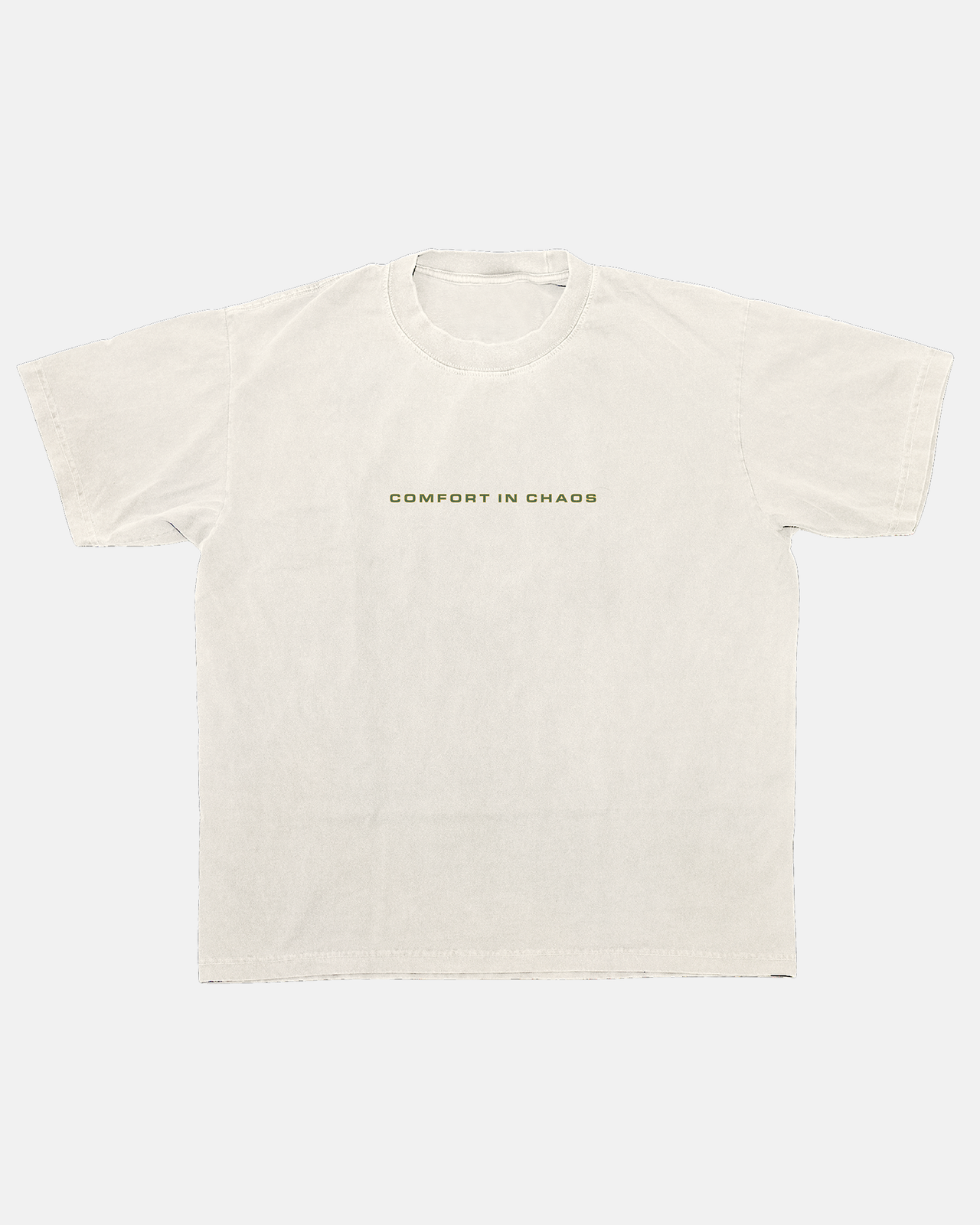 Comfort in Chaos Cream Tee