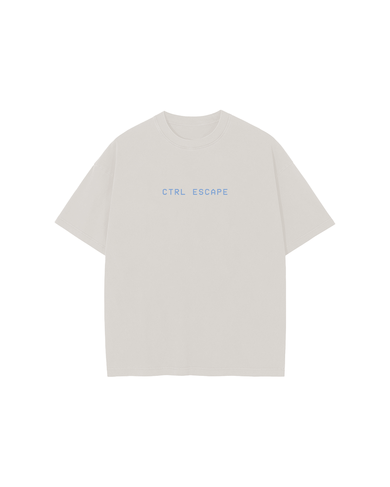 CTRL ESCAPE (Cream) Tee