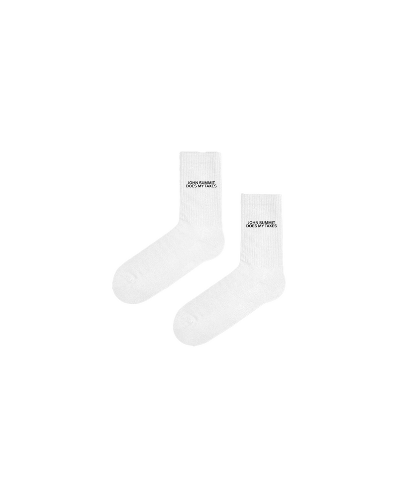 John Summit Does My Taxes Socks