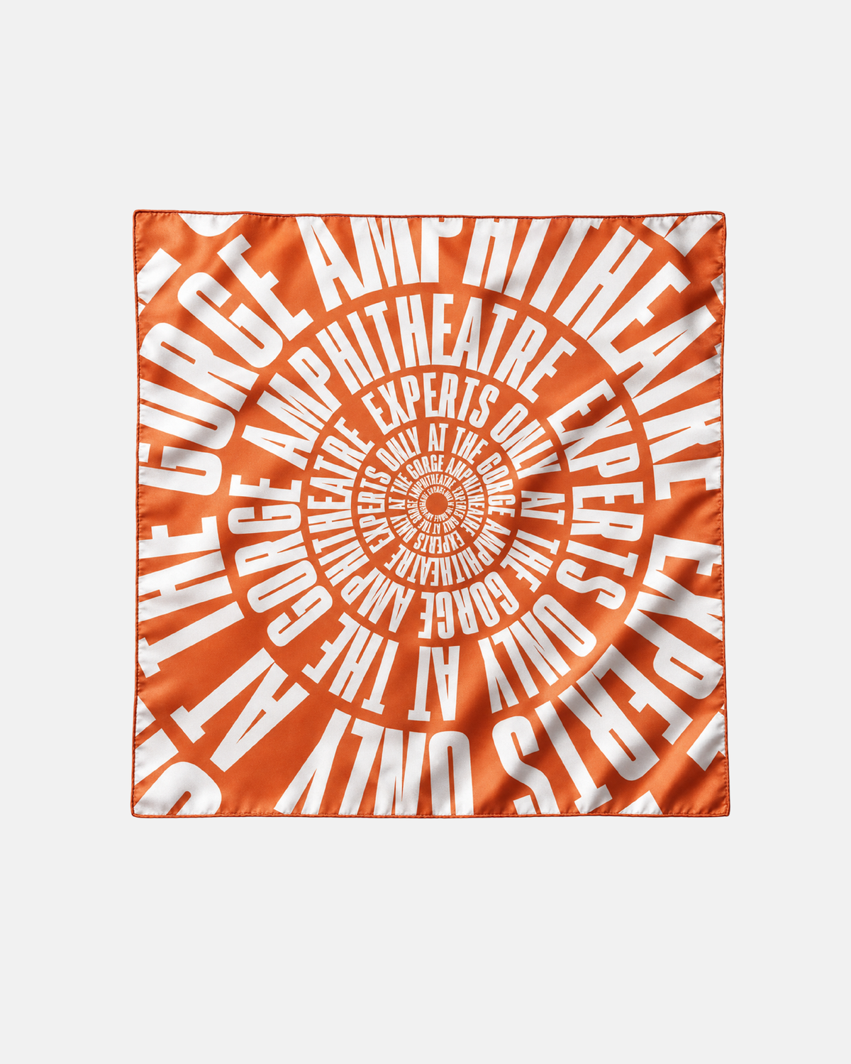 EO Gorge White & Orange Bandana