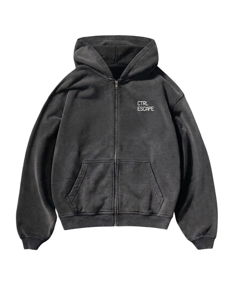 CTRL ESCAPE Zip Up